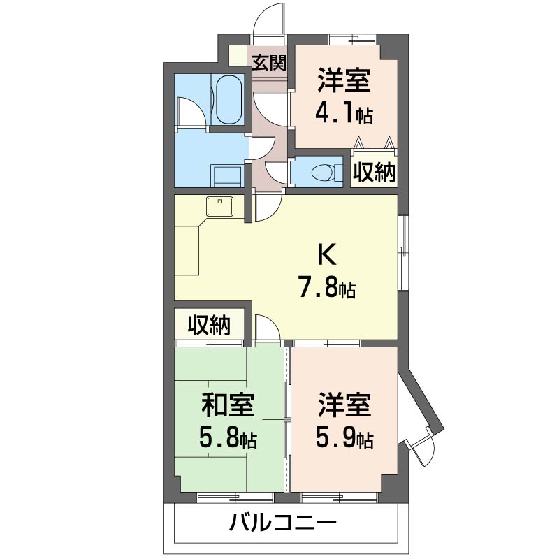 ライフルマンション 310号-16
