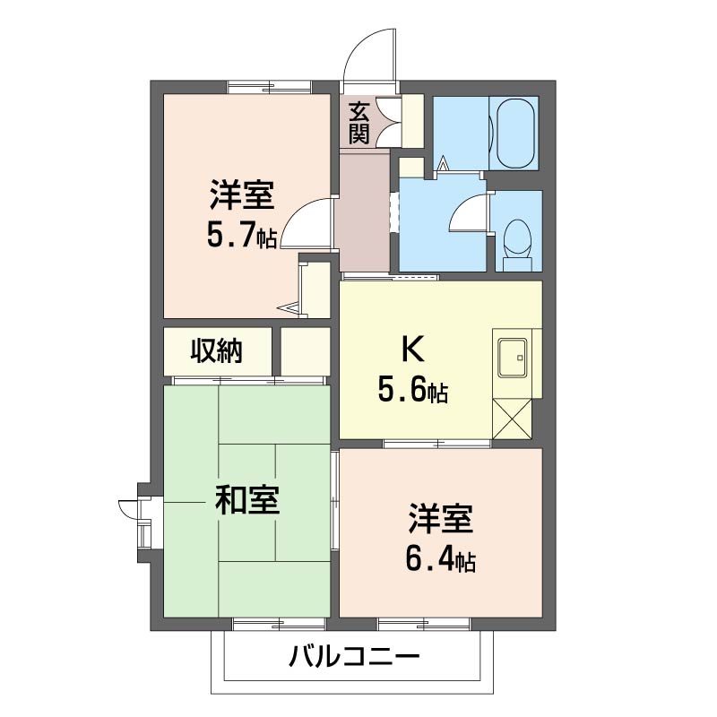 グランドール２番館201-2