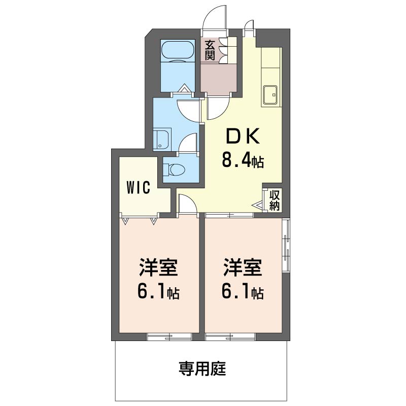 ヴィラ フェルト 101号-16
