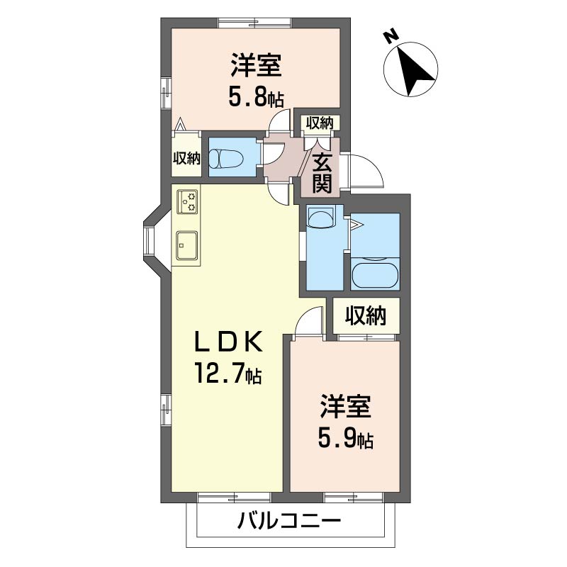 グリーンハイツ　Ｂ101-2