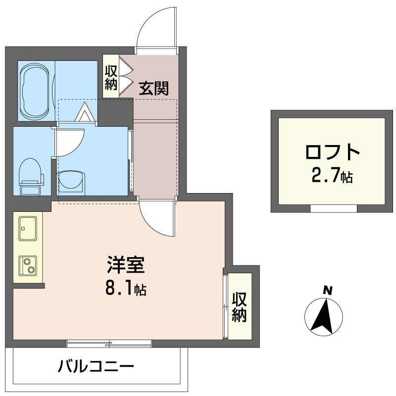 パレスエルクレアⅡ 203号-16