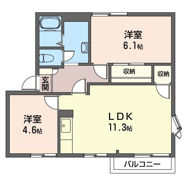 ハイドパークハイツＢ 201号-16