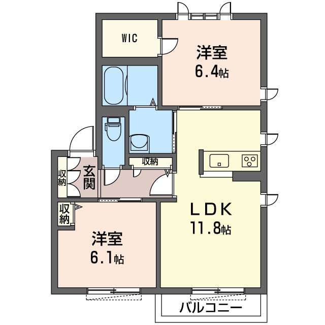 シャーメゾン三郷中央Ｂ 201号-16