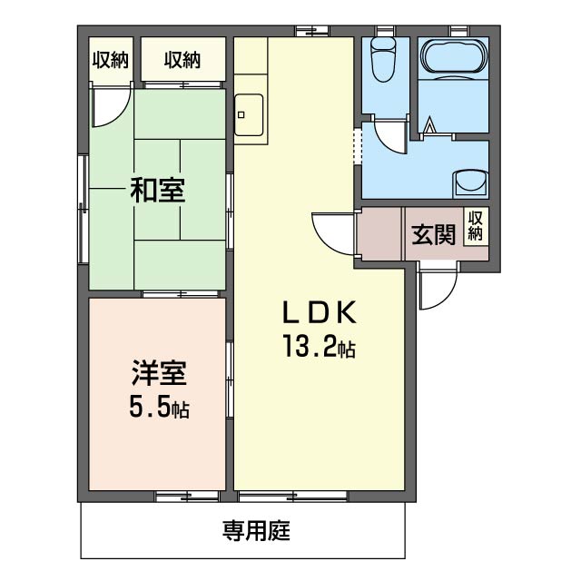 グランドユートピアＤ 102号-5