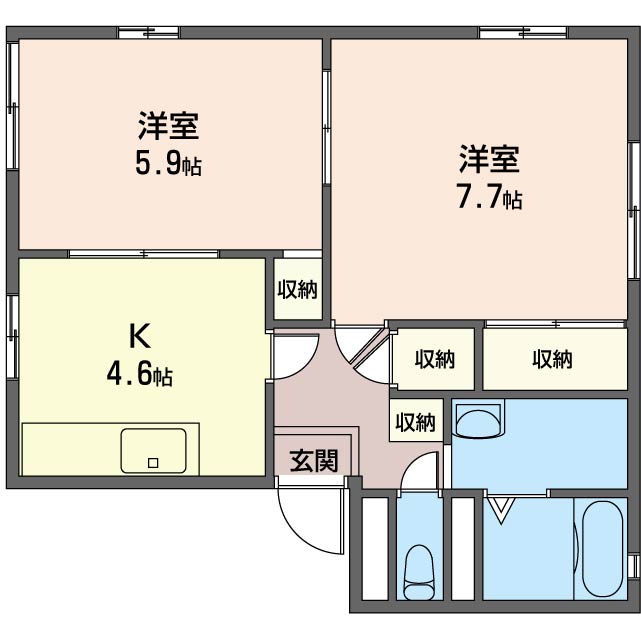 ハイツあおば　Ａ202-2