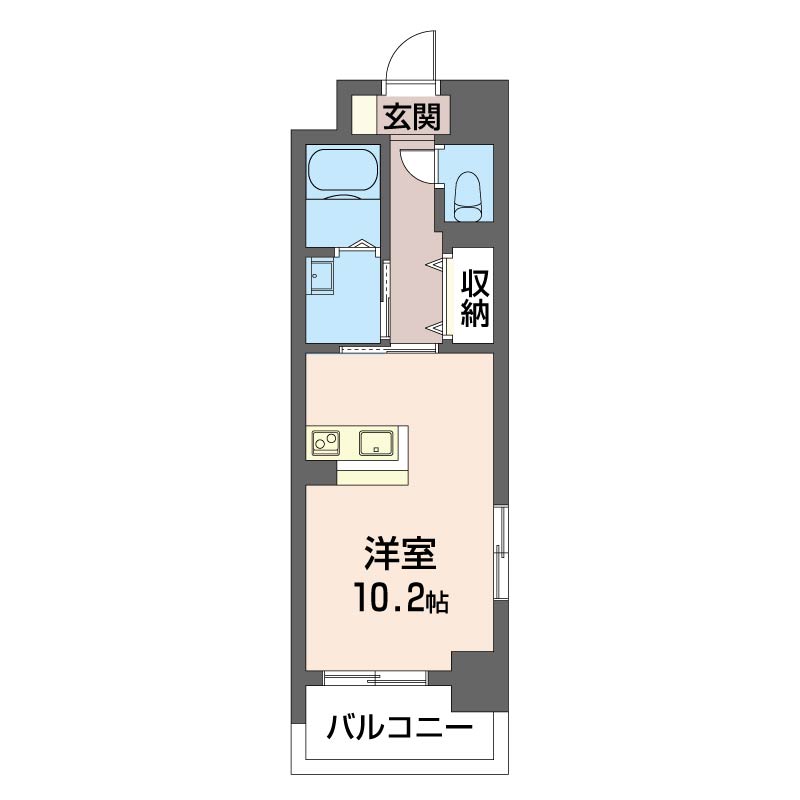 ブライトソレイユタワー 304号-6