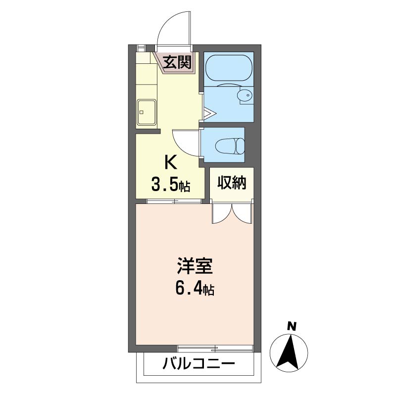 フローラル　姫宮　Ⅱ 202号-16