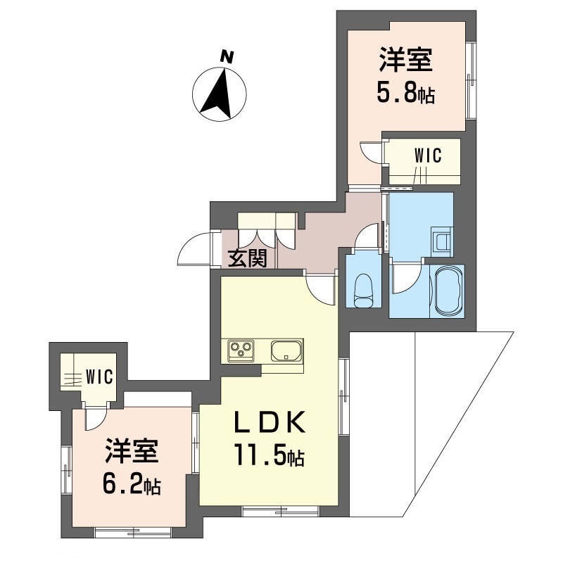 フラッツ秋津 102号-15