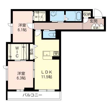 ラ ヴィータ 202号-16