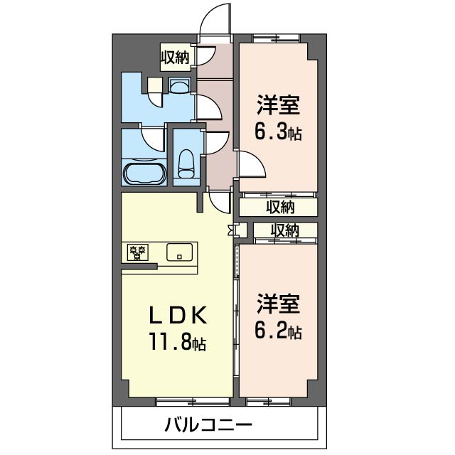 サンシャインヒルズ　１ 204号-16