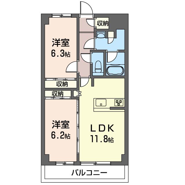 サンシャインヒルズ 1 203号-16