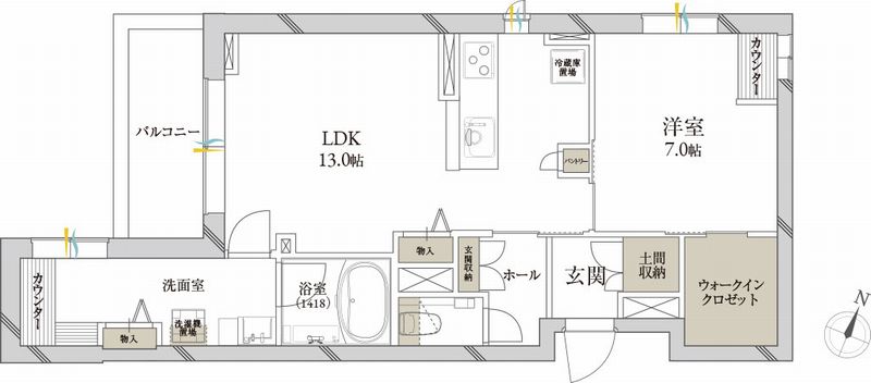 クレール シャーメゾン プレミア 201号-16