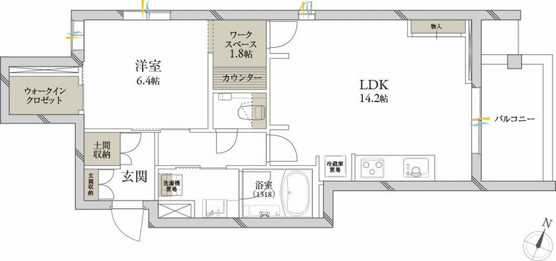 クレール シャーメゾン プレミア 301号-16