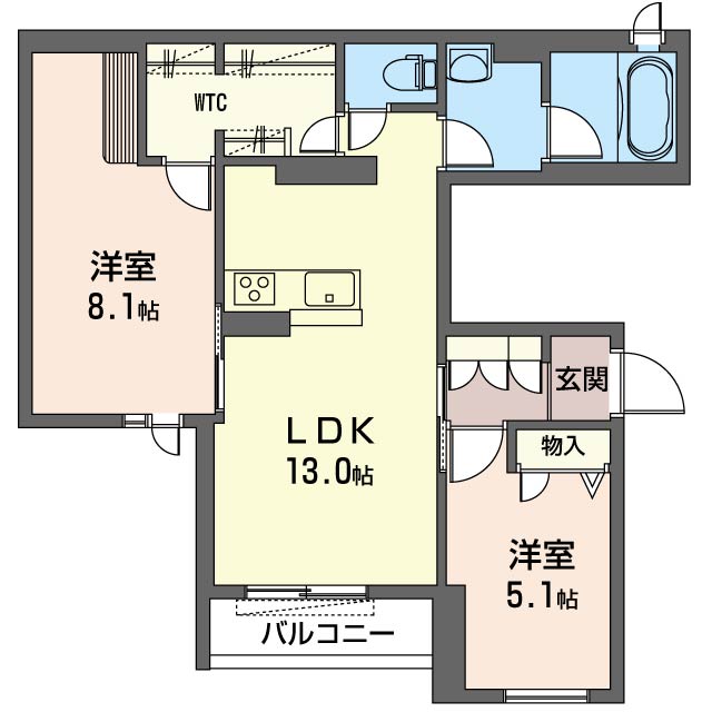 イル・フィオーレ 302号-16