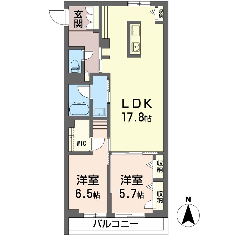 サンヴァリエ 三橋 301号-16