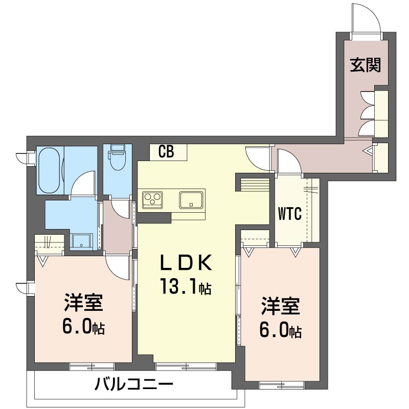 クレセント本郷　Ⅵ 203号-16