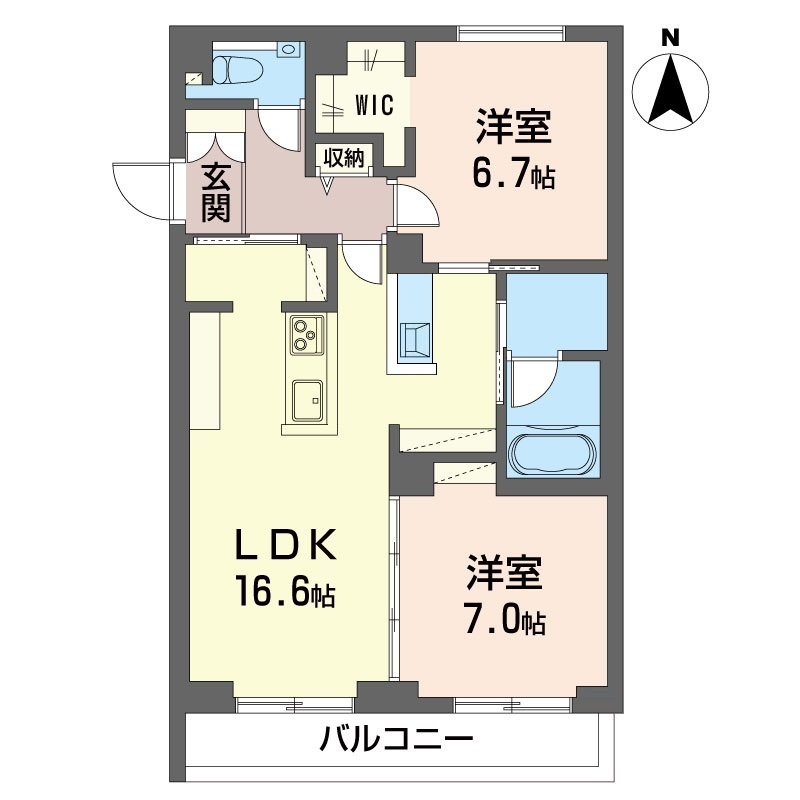 グレイスⅡ 201号-15