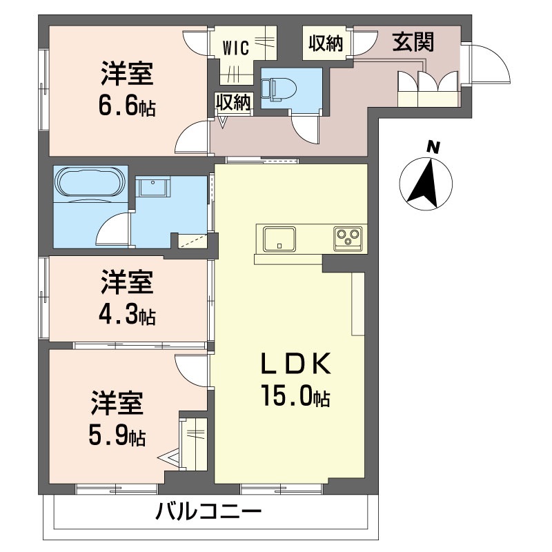 グランレーヴ宮原206-2