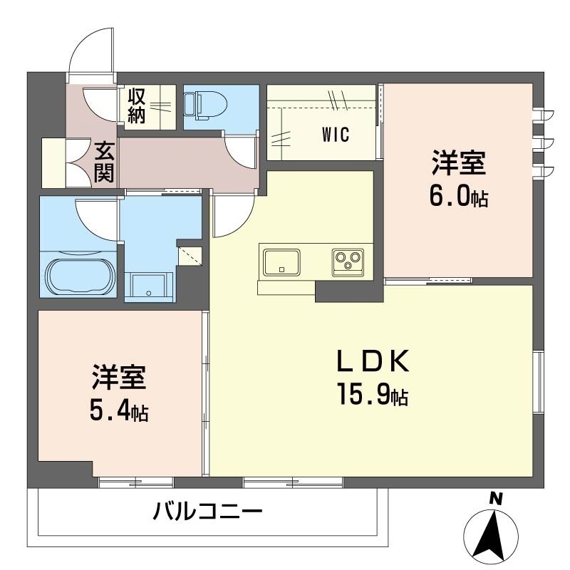 トルシーヌ下落合 201号-15