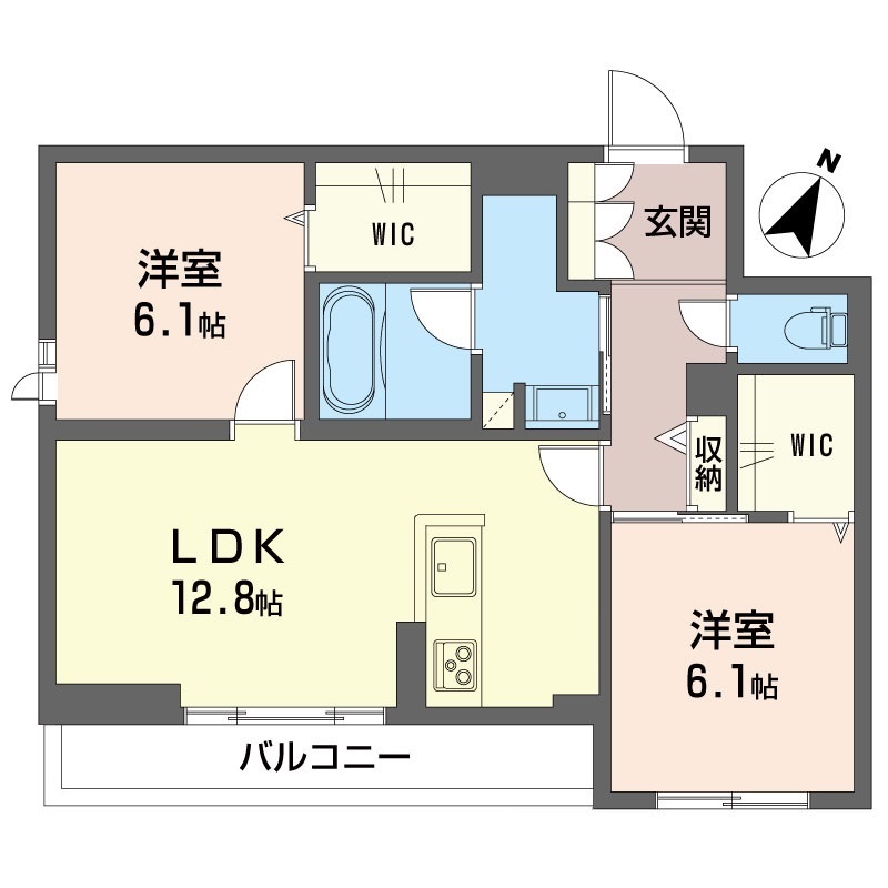 モアナヒルズⅡ 102号-6