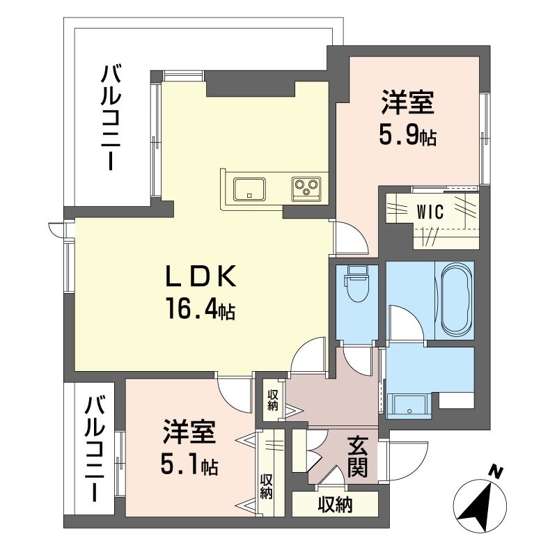 モアナヒルズⅡ 201号-15