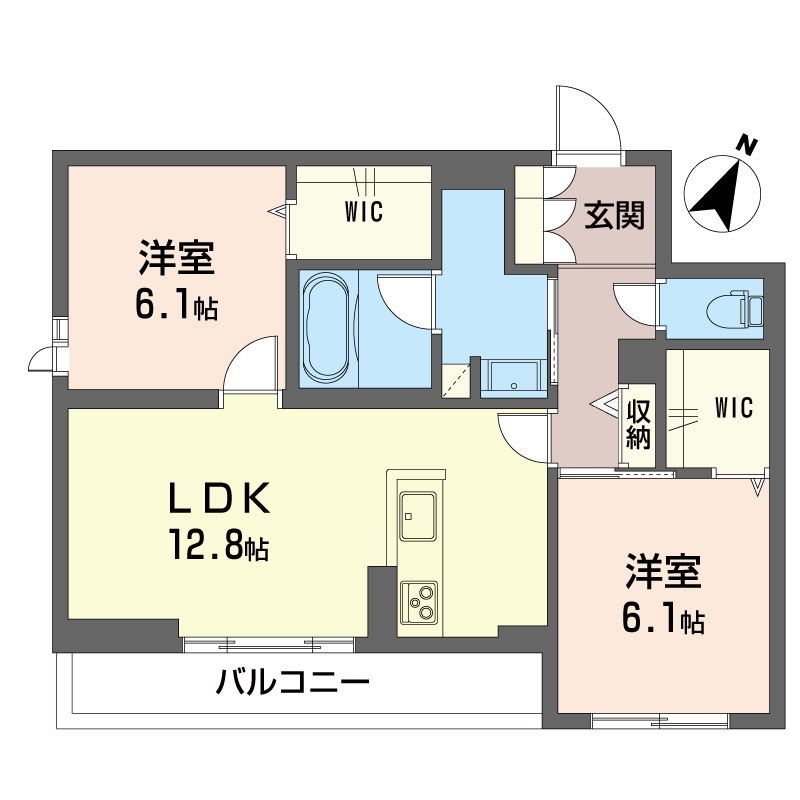 モアナヒルズⅡ 202号-6