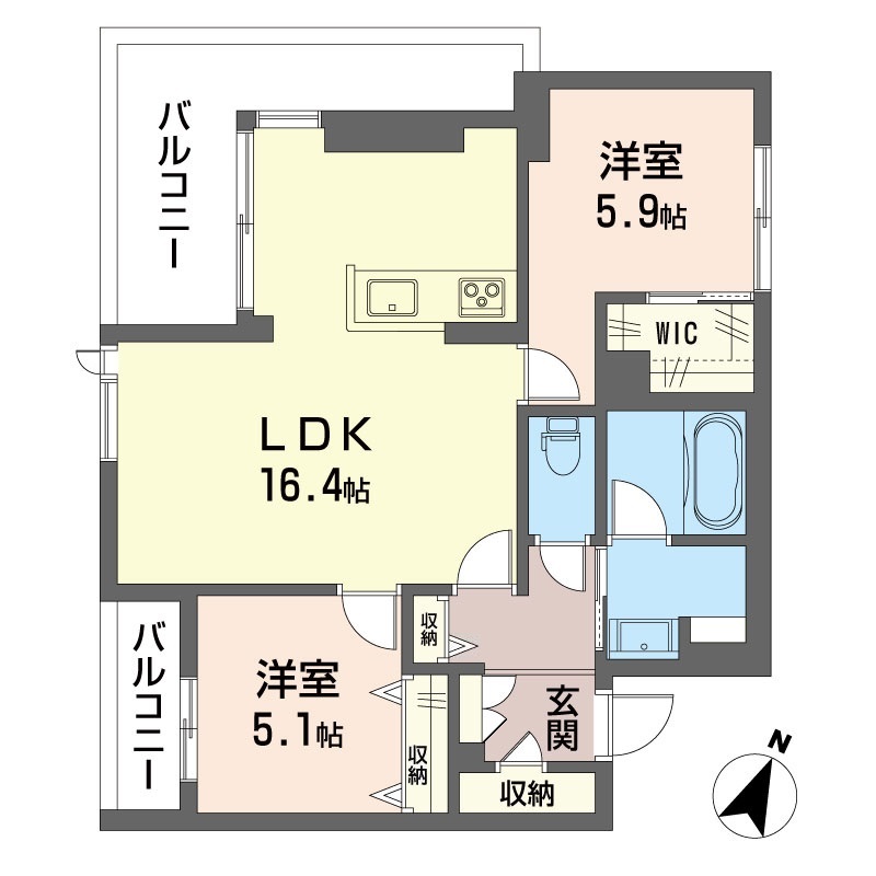 モアナヒルズⅡ 301号-15