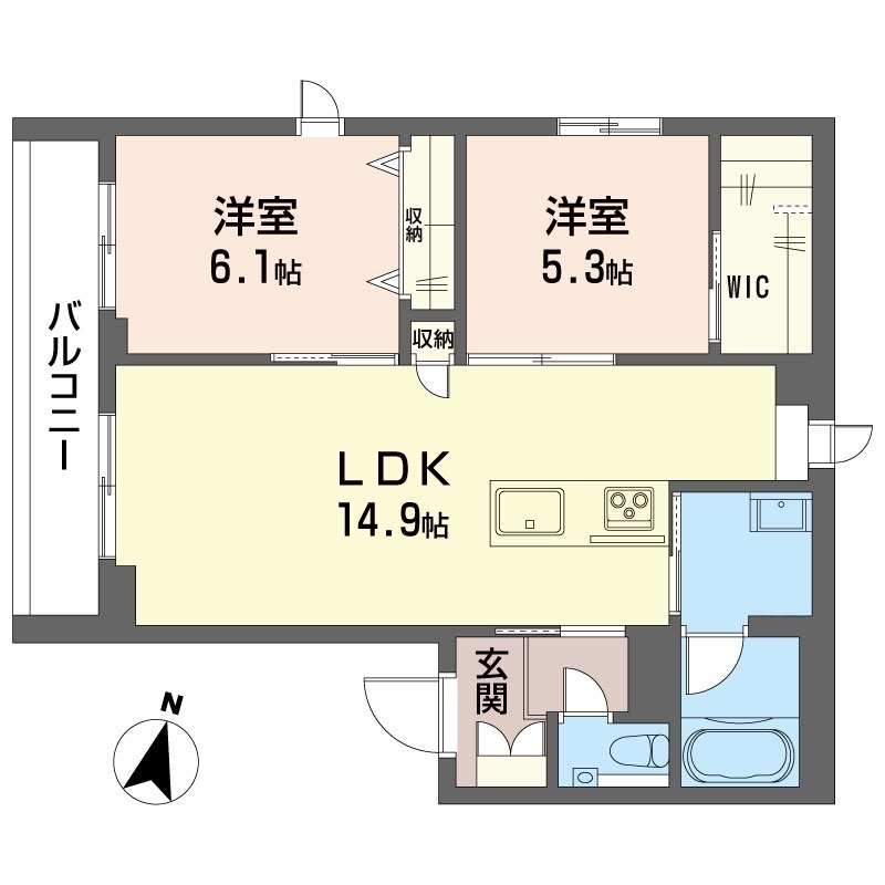 プルニエ　フェリーチェ 203号-15