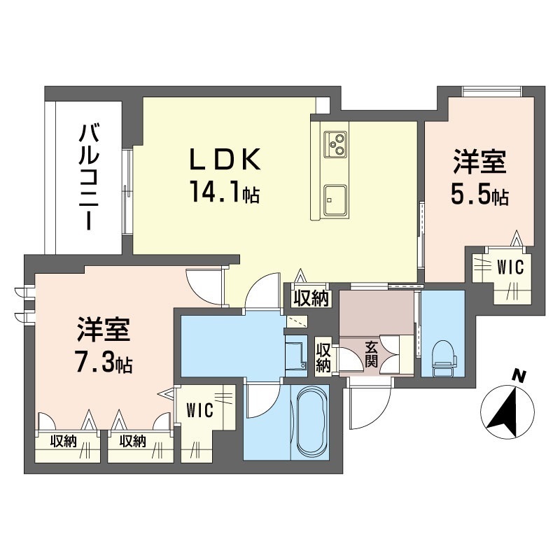 ルクセール　タカバ 201号-15