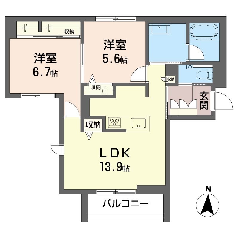 ホシノハウスⅡ 201号-15