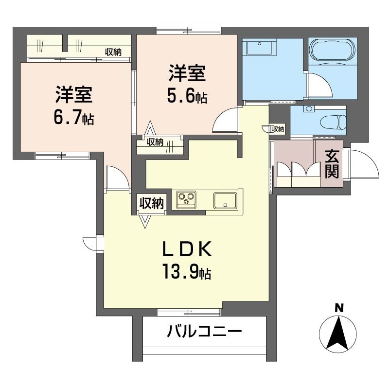 ホシノハウスⅡ 301号-15