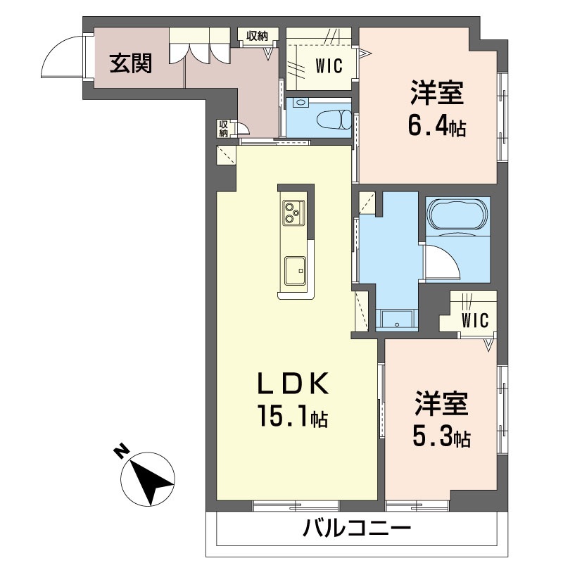 クレスト　ヒルズ 201号-15