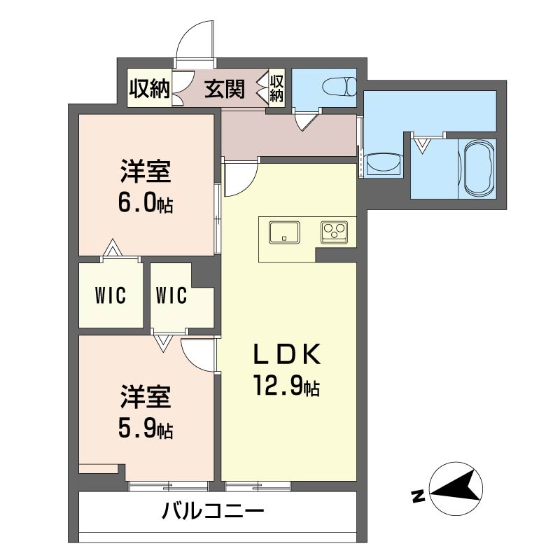 ヴィラ・ボヌール 204号-16