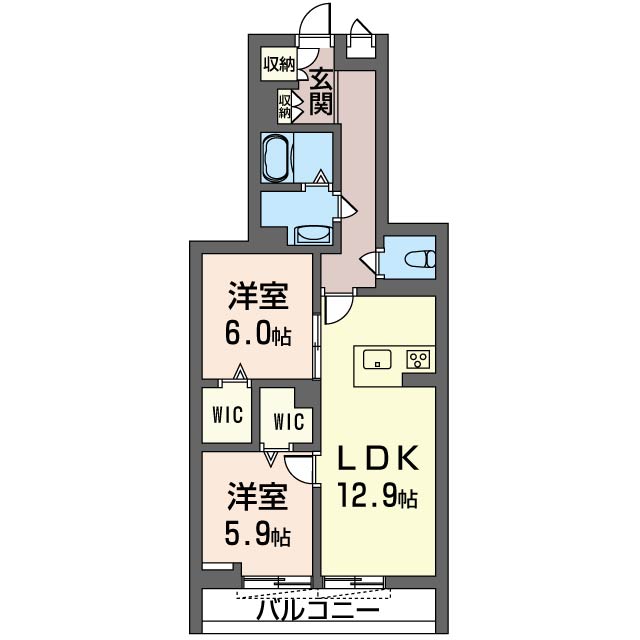 ヴィラ・ボヌール 206号-15