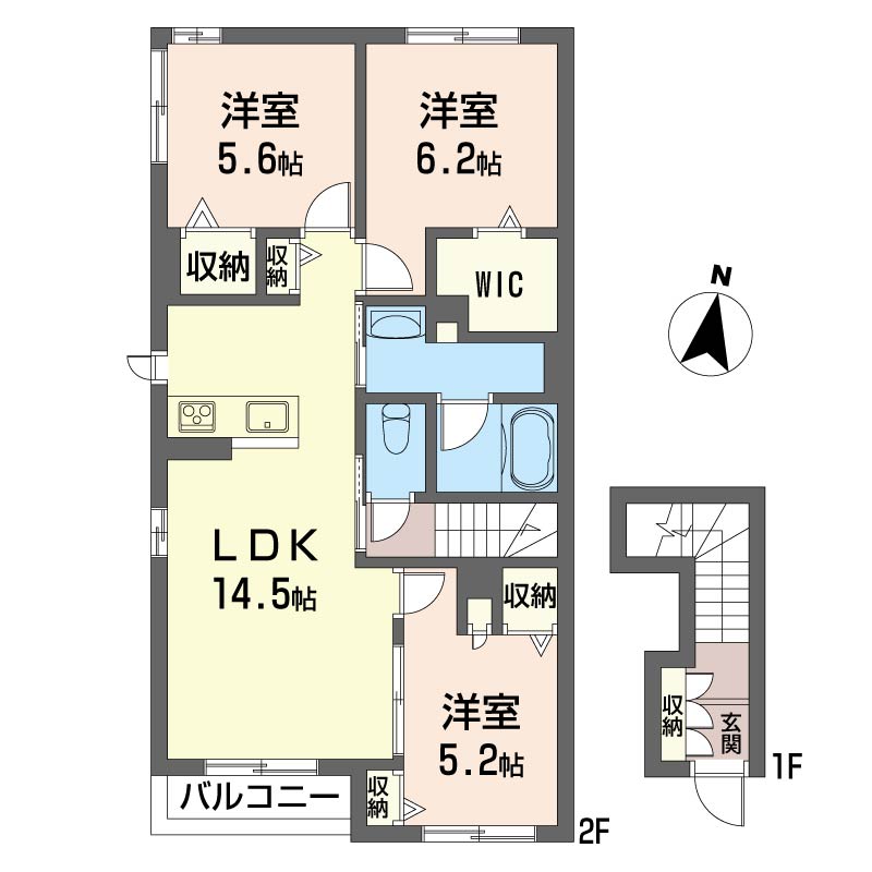 パイン　リーブルＢ 201号-16