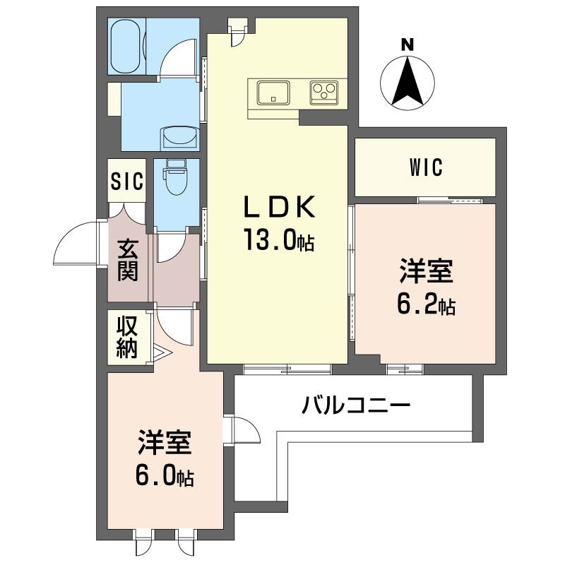 ル・ソレイユ・ルヴァン 303号-7