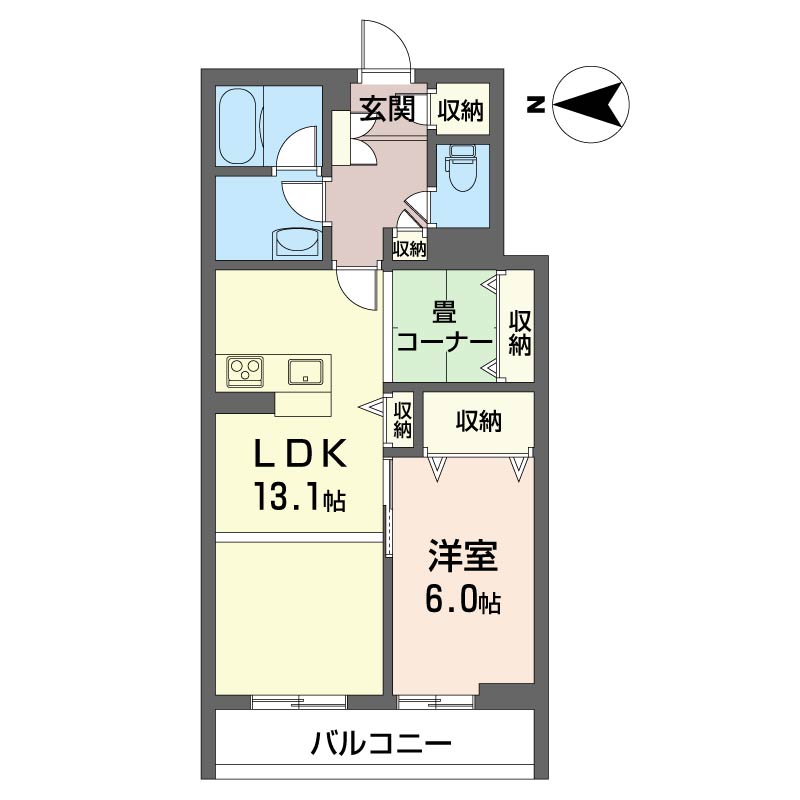 メゾン ド ラフィーネ 102号-16