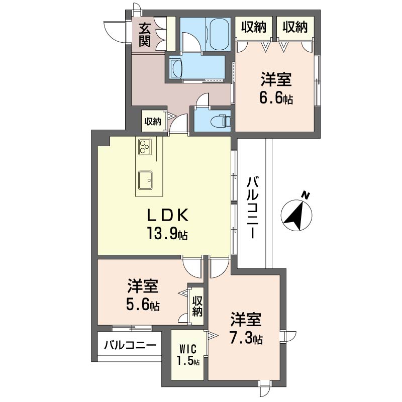 メゾン ド ラフィーネ 204号-16