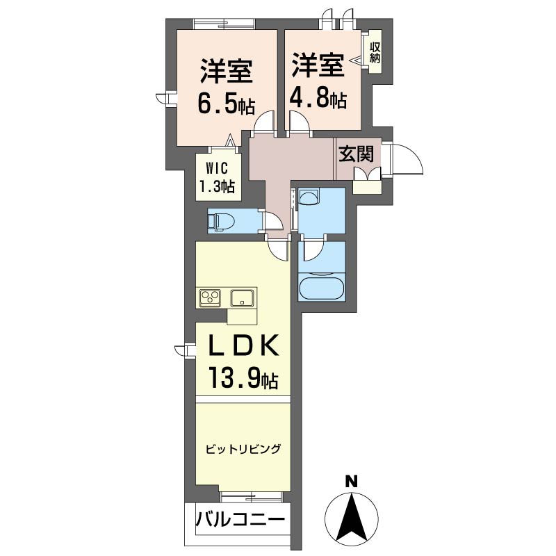 ゼブリナス元町 101号-15