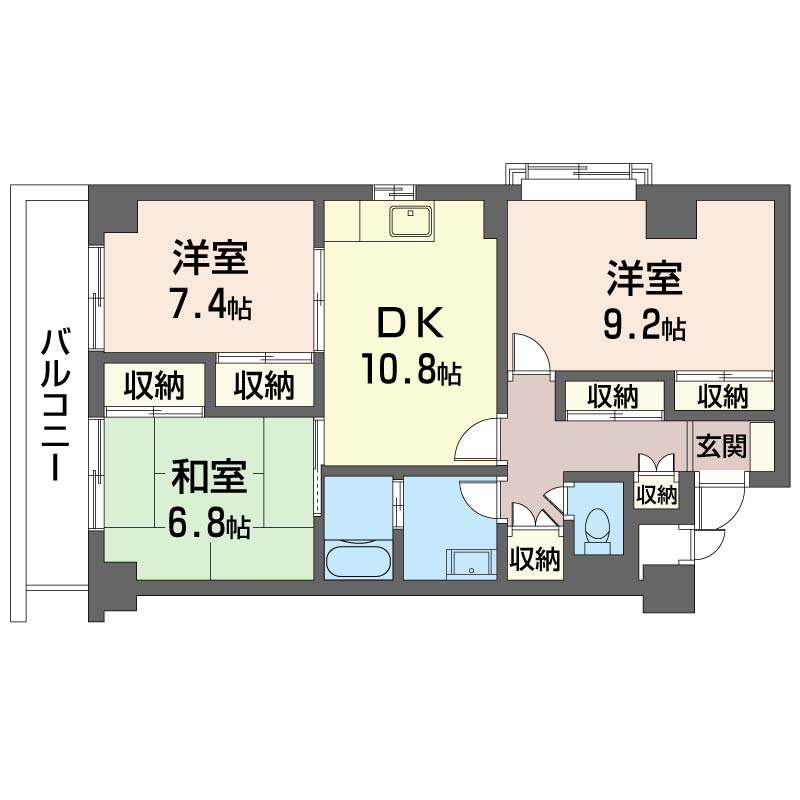 コートベルバレー　Ⅰ 206号-6