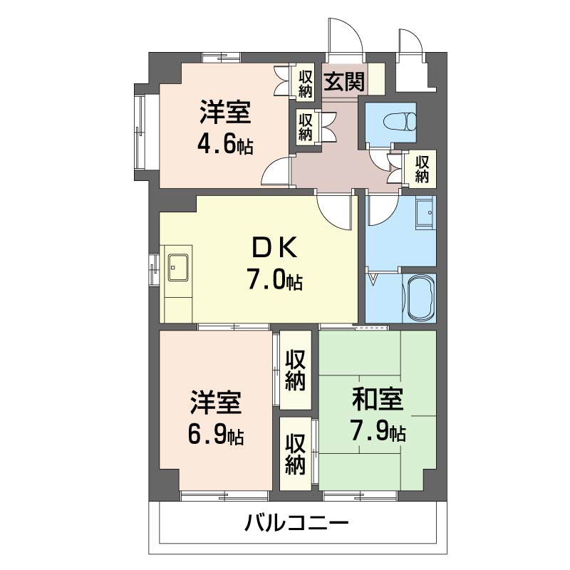 コートベルバレー　Ⅰ 405号-6