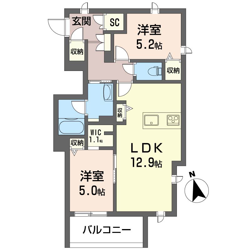 Ｖｉｖａｃｅ（ヴィヴァーチェ） 301号-16
