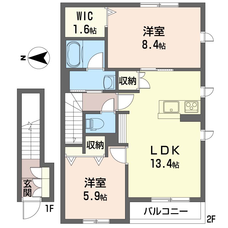 ハピネスルーム　サクラ 201号-15