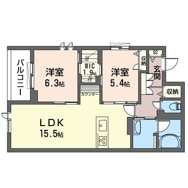ヴィアソーレ 301号-16