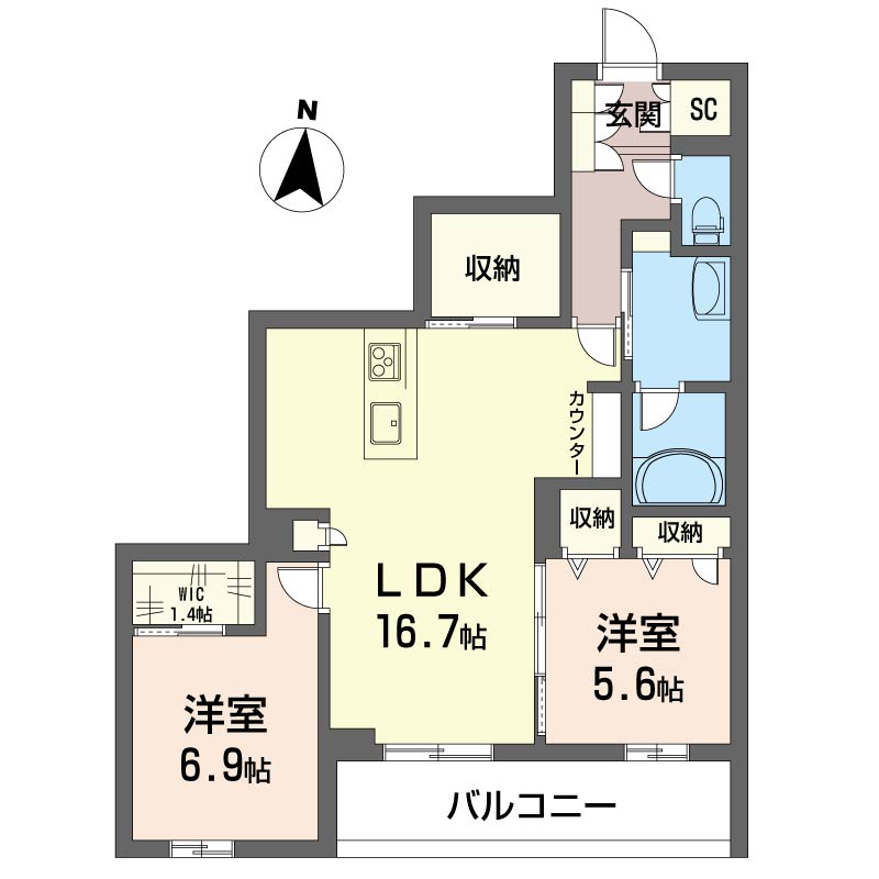 ヴィアソーレ 303号-16