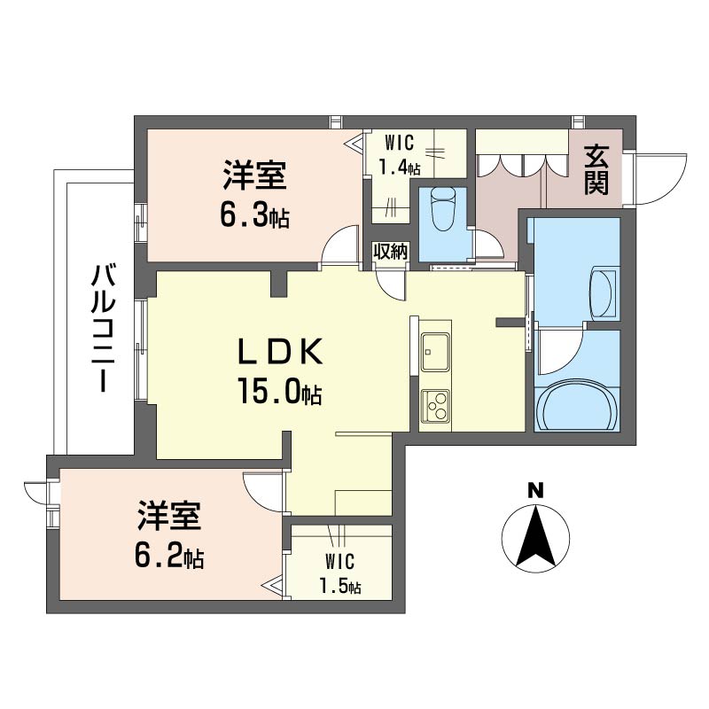 ヴィラ ロベリア 204号-16