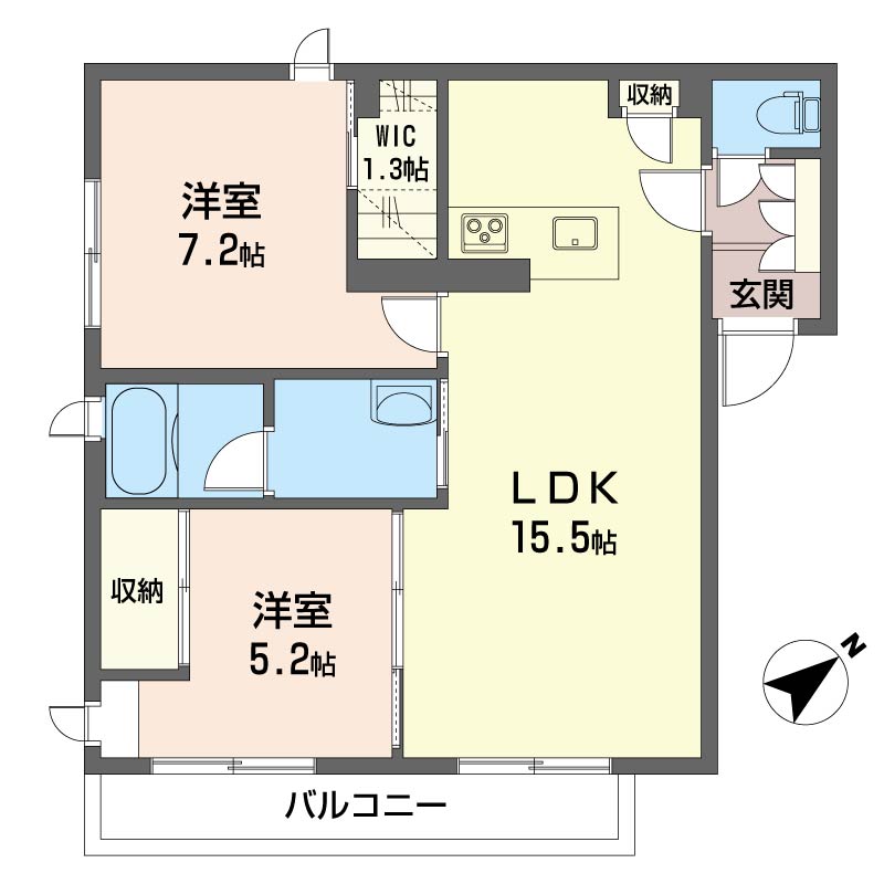 ルミエール大門 204号-6