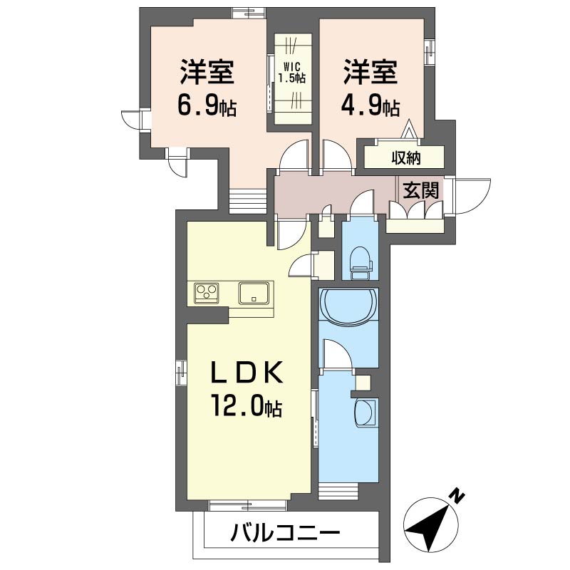 シャーメゾン・ヒル 303号-16