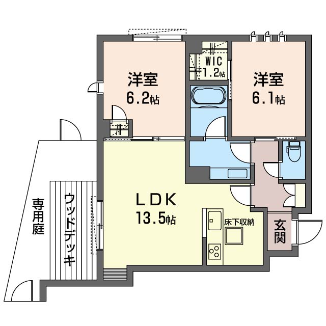 ベレオ　ヴィラ　リーブス東川口101-2