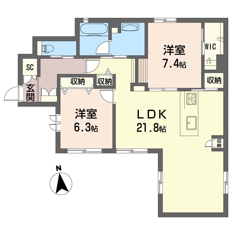 ヴィラ　グリナージュ 101号-16